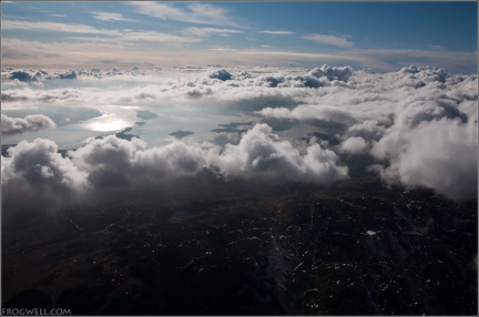 Aerial photo of Loch Lomond